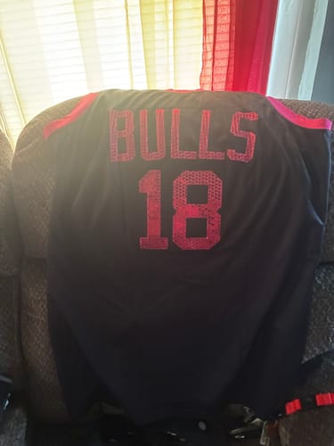 Customer photo review of Custom Black Pink Women Basketball Jersey Sequined Dress