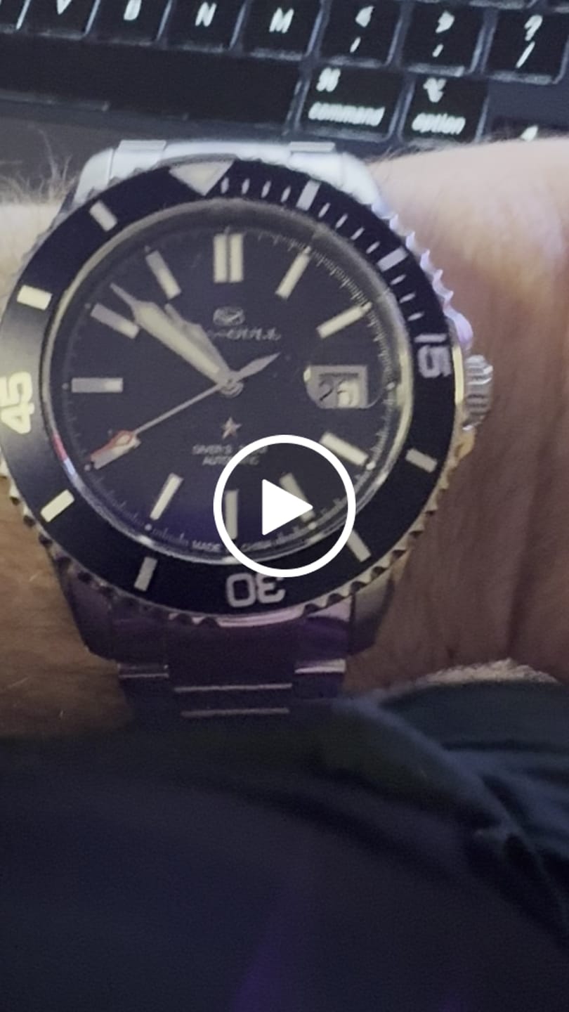 Customer video review of Ocean Series | 200m Waterproof | Calendar | Luminous | 44mm