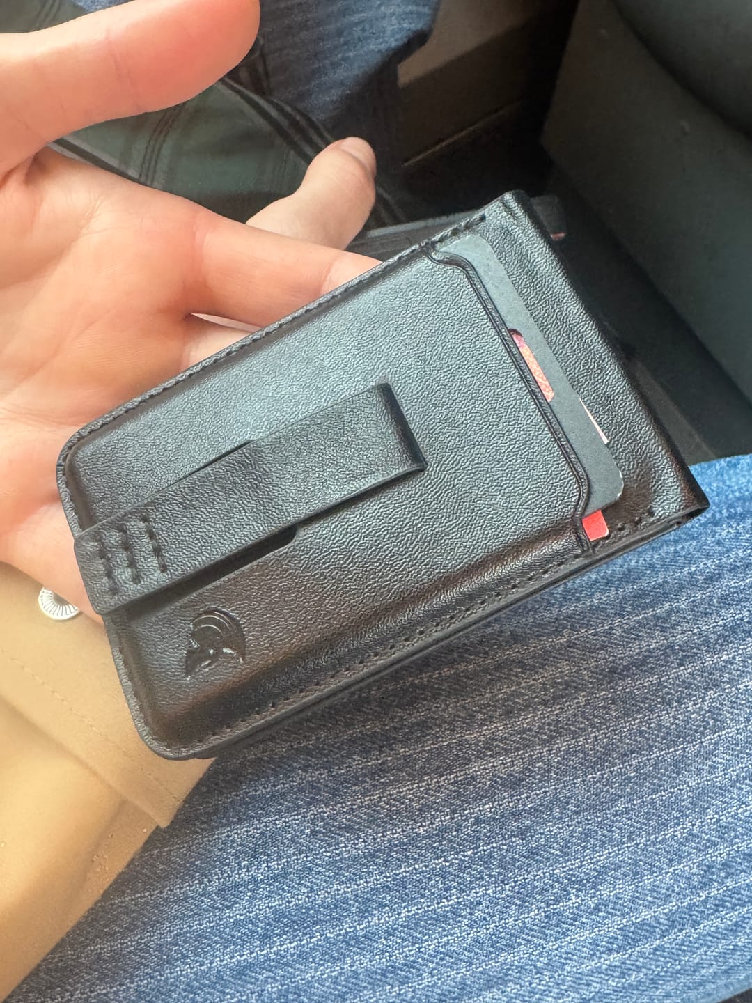 Customer photo review of MagSafe Wallet