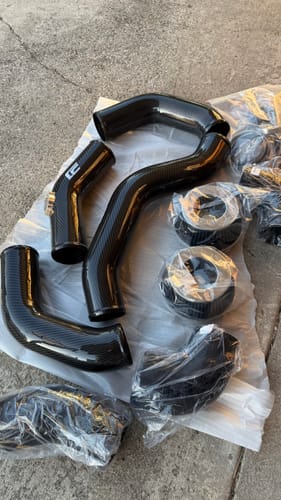 Customer photo review of BMW S55 CenCal Carbon Fiber Front Mount Intakes - F80/F82/F83/F87