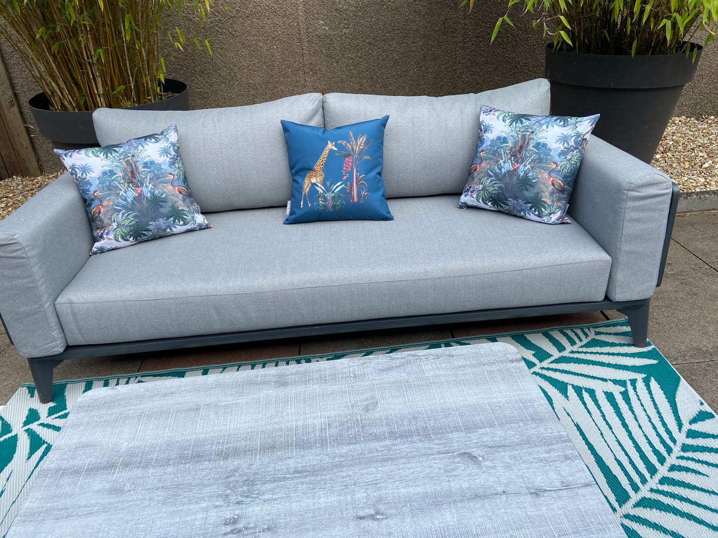 Customer photo review of Kilimanjaro | Outdoor Garden Waterproof Cushion