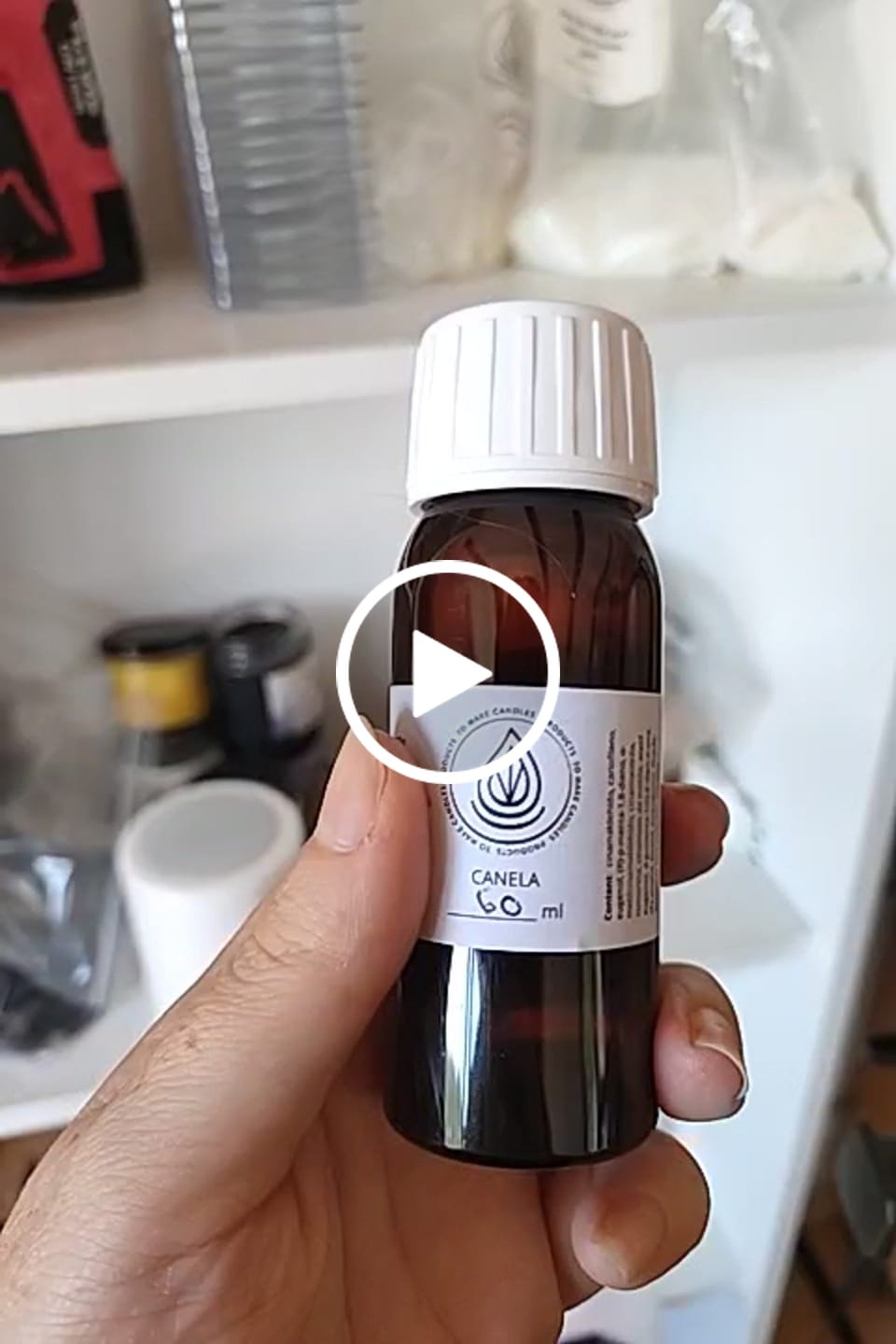 Customer video review of Fragancia CANELA