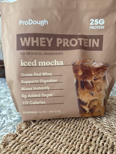 Customer photo review of Gourmet Whey Protein Powders