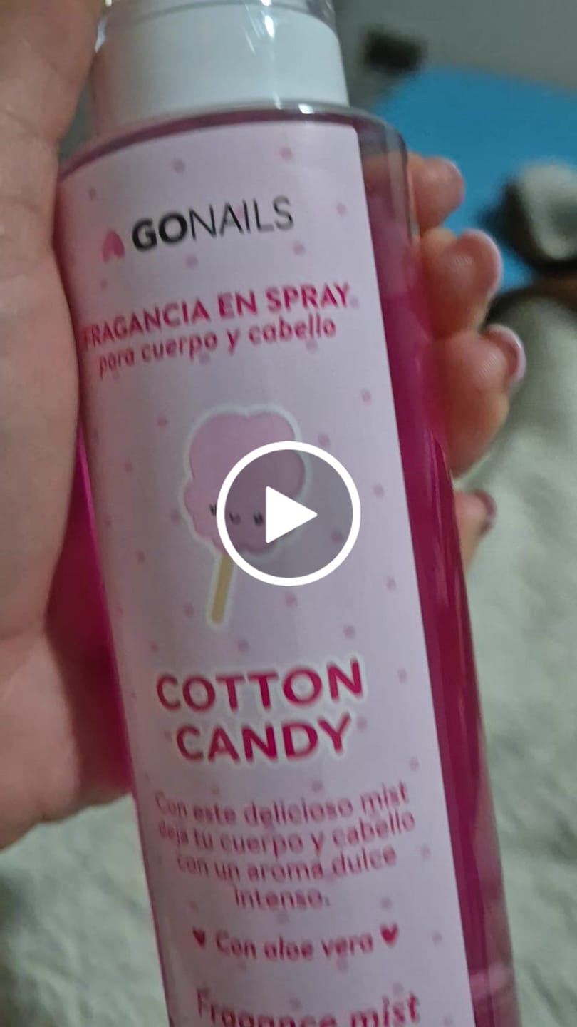 Customer video review of Fragancia Corporal - Cotton Candy