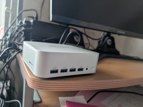 Customer photo review of GEEKOM AI PC A8 MAX ミニPC AMD Ryzen R7-8845HS/R9-8945HS