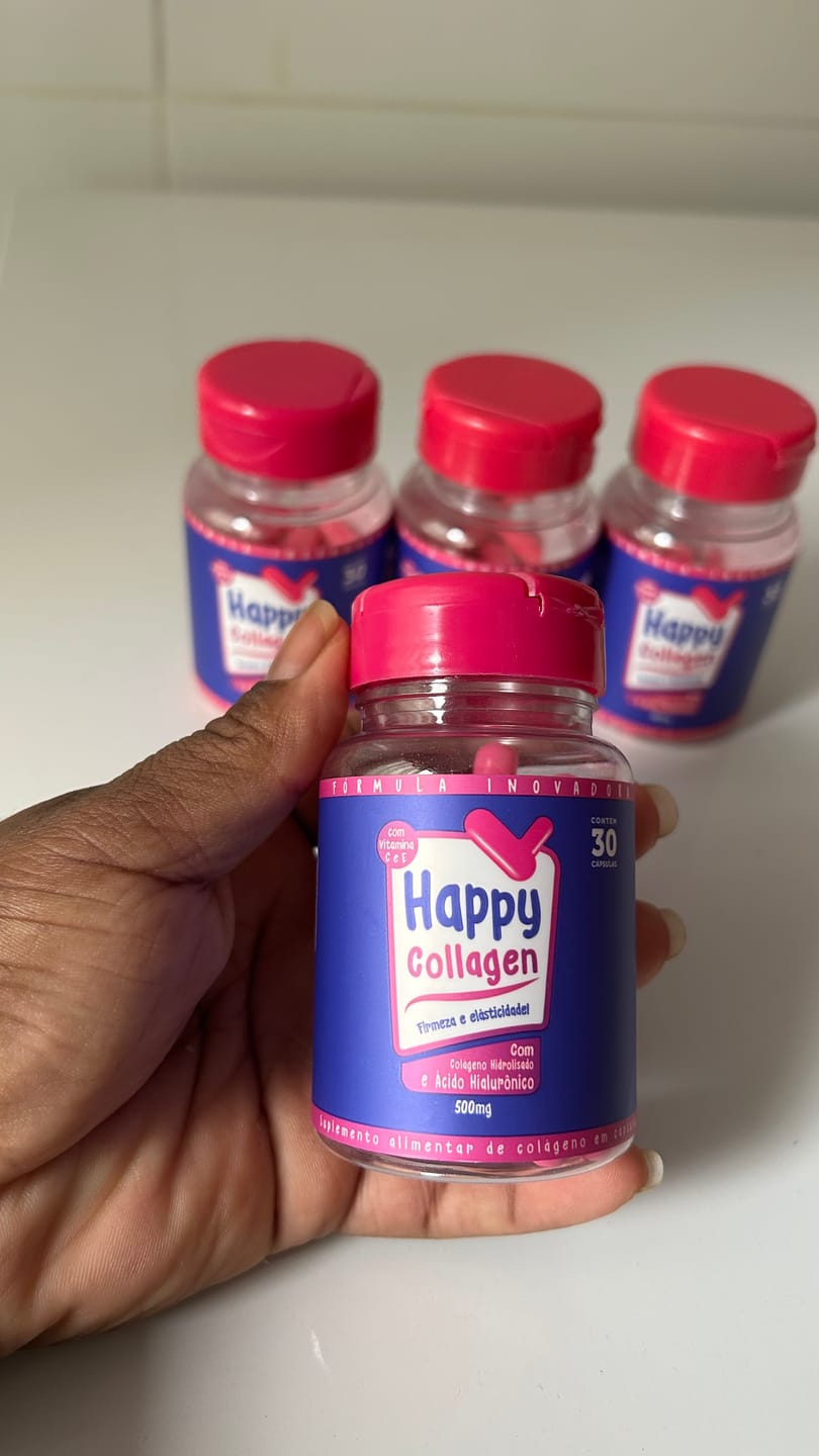 Customer photo review of Happy Collagen 2 Potes