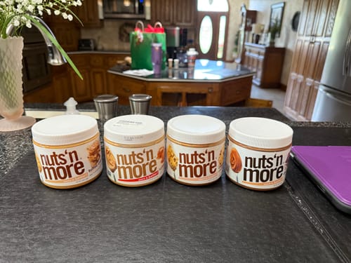 Customer photo review of Chocolate Chip Cookie Dough High Protein Peanut Butter Spread