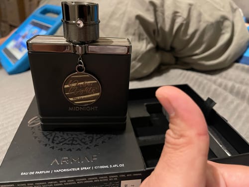 Customer photo review of Armaf Dubai Nights Midnight Eau de Parfum Spray for Men 3.4 oz / 100ml