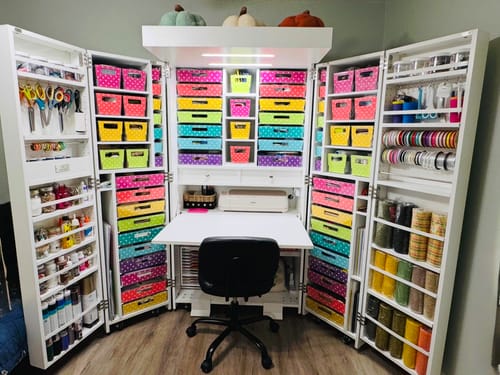 Customer photo review of DreamBox Shelves