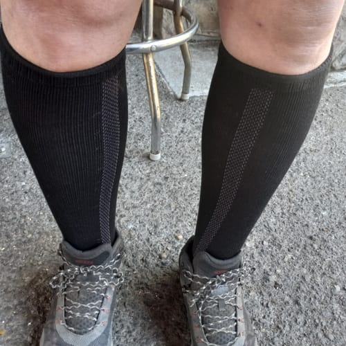 Customer photo review of Men's Alpaca Socks