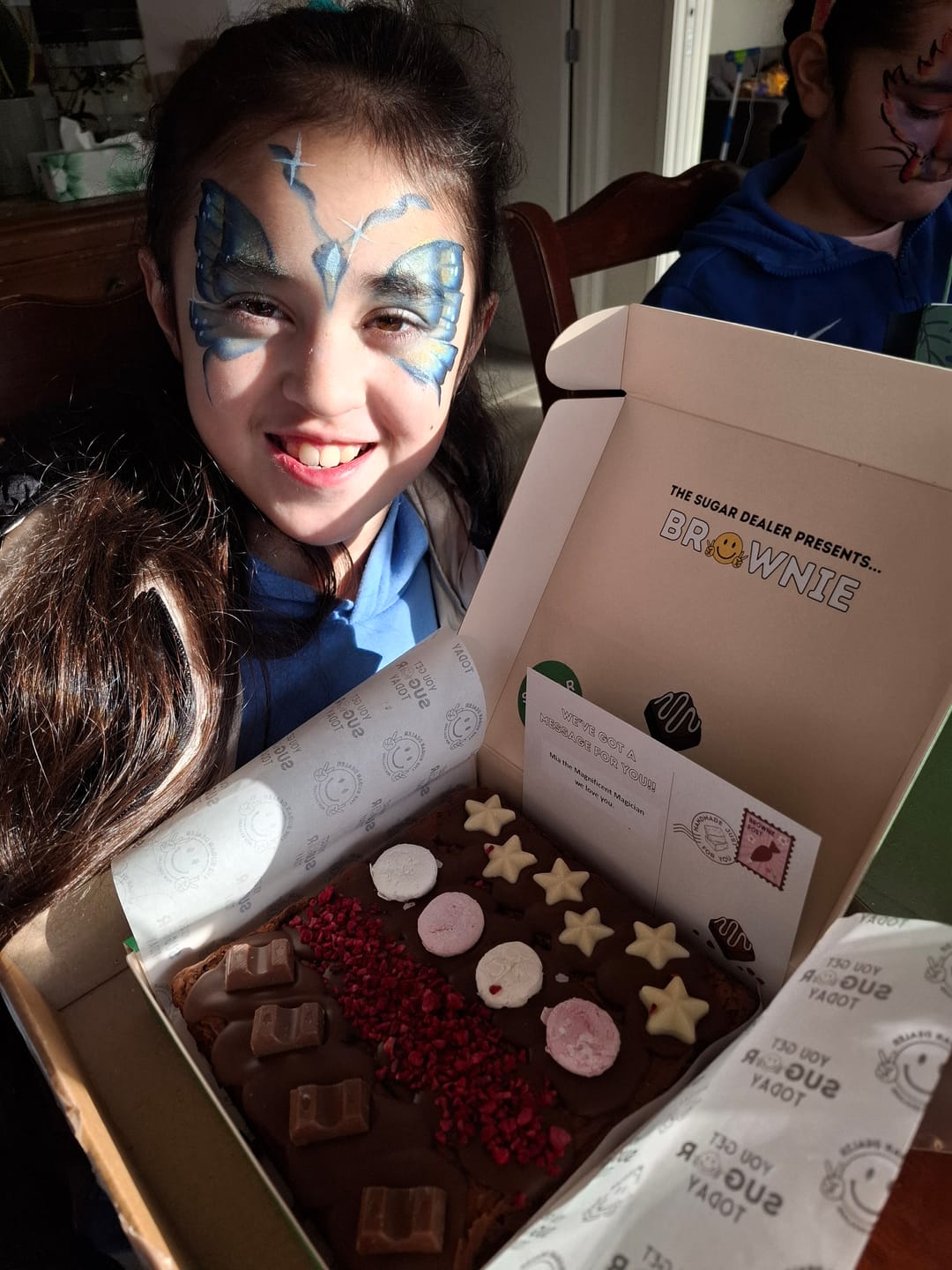 Customer photo review of No added gluten brownie