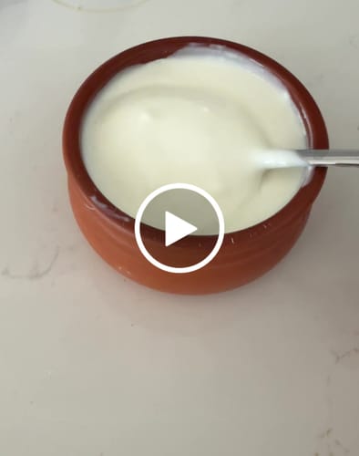 Customer video review of Traditional Greek Goat Yogurt in Clay Pot – Naturally Thick & Protein-Rich (3×240g)