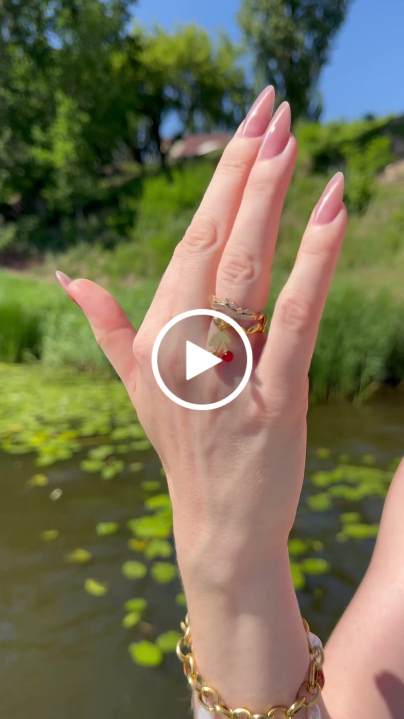 Customer video review of Sweet Cherry Ring