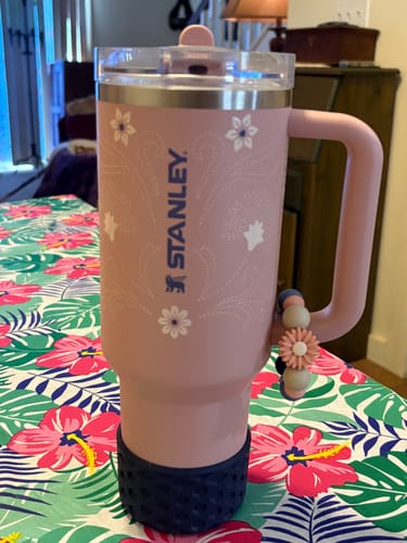 Customer photo review of Blue Corn Blossom Handle Bracelet - Tumbler Handle Charm