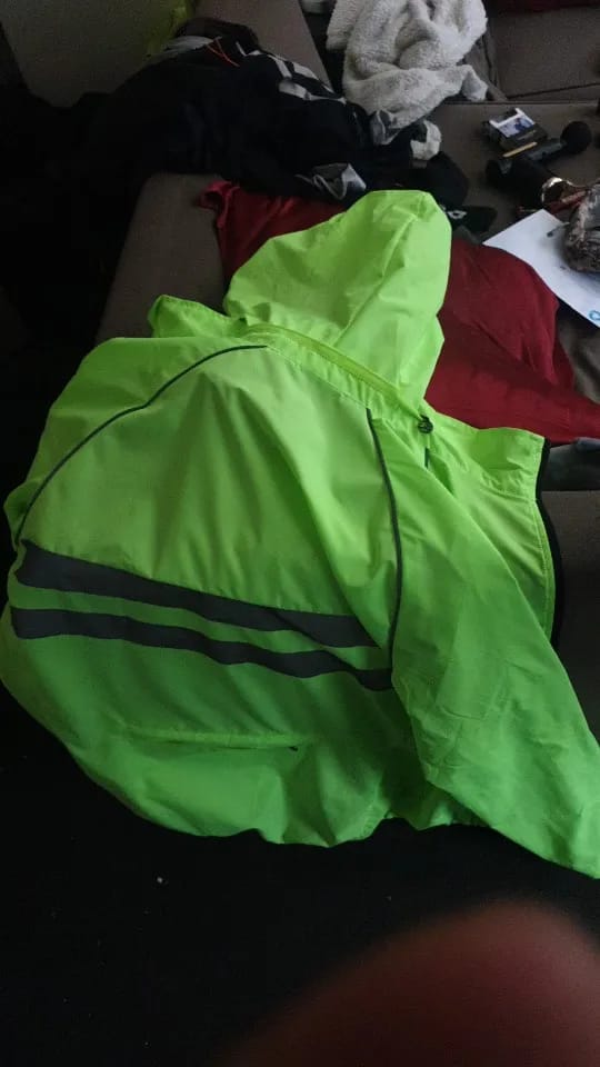 Customer photo review of Ultraleichte Regenjacke Pro