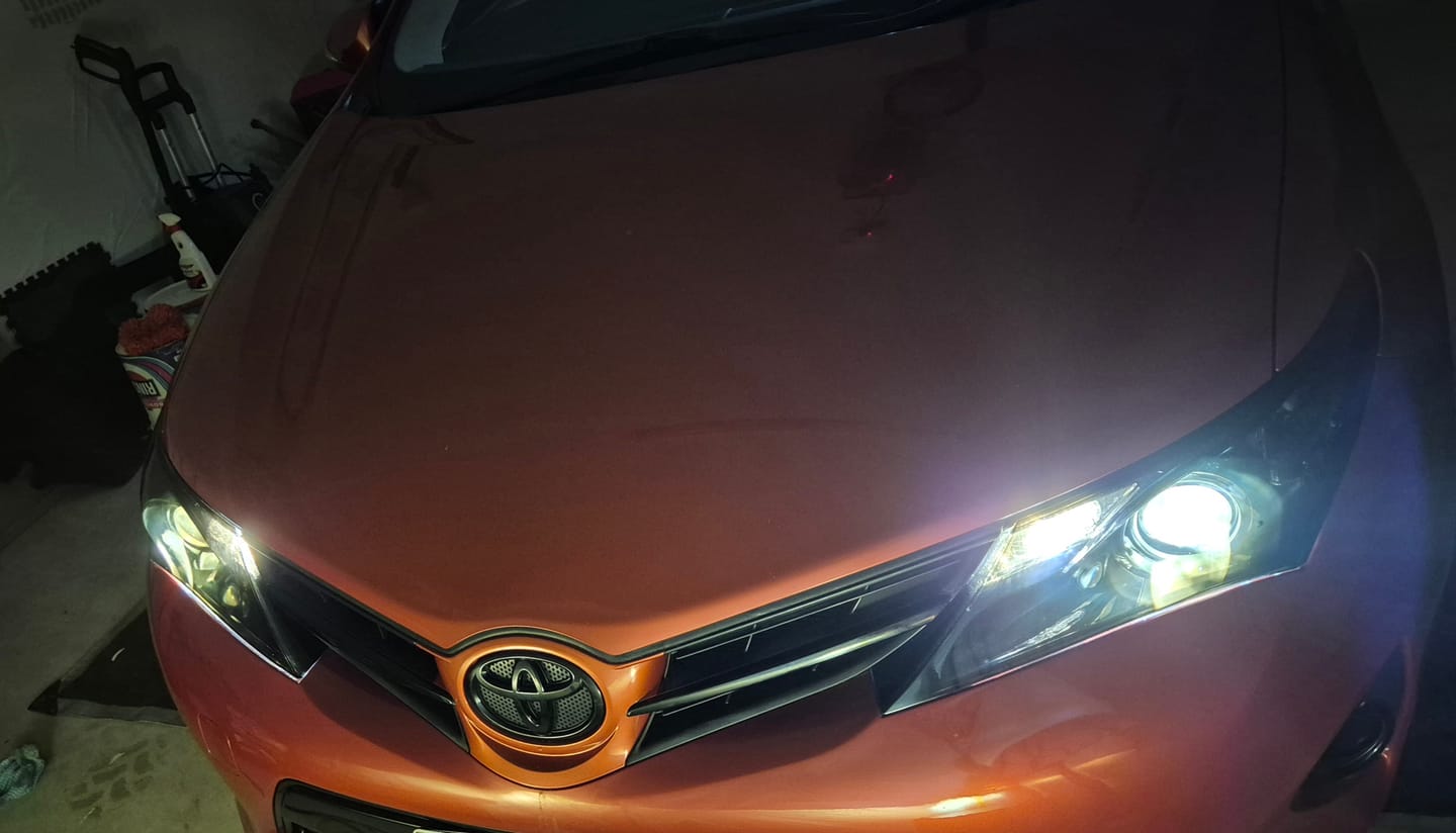 Customer photo review of LED Headlight Globes