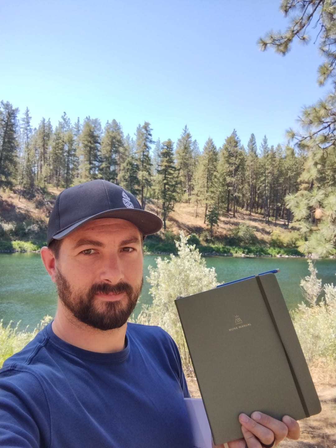Customer photo review of Monk Manual™ Weekly Planner