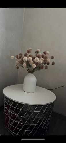 Customer photo review of Fleur de Kiku - Mélange Crème (10 tiges/ 50 pompons)