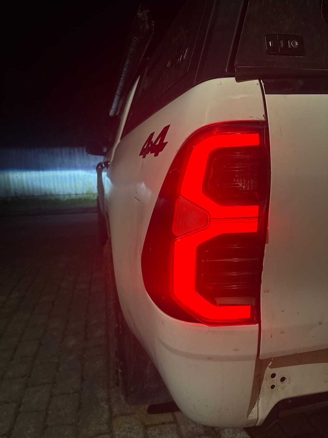 Customer photo review of Aftermarket LED Tail Lights for Toyota Hilux N80 (2016-2024)