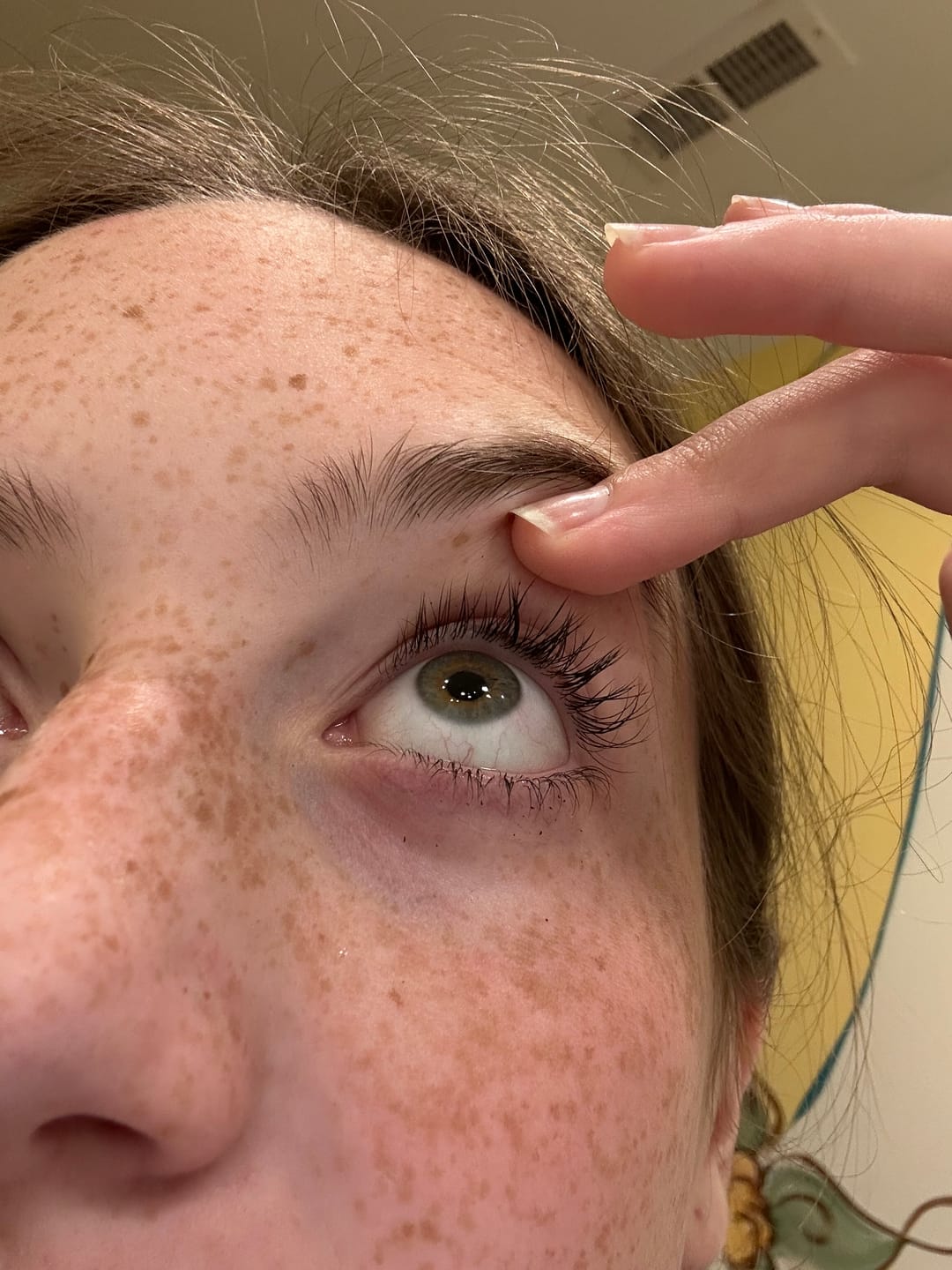 Customer photo review of LASH GROWTH SERUM