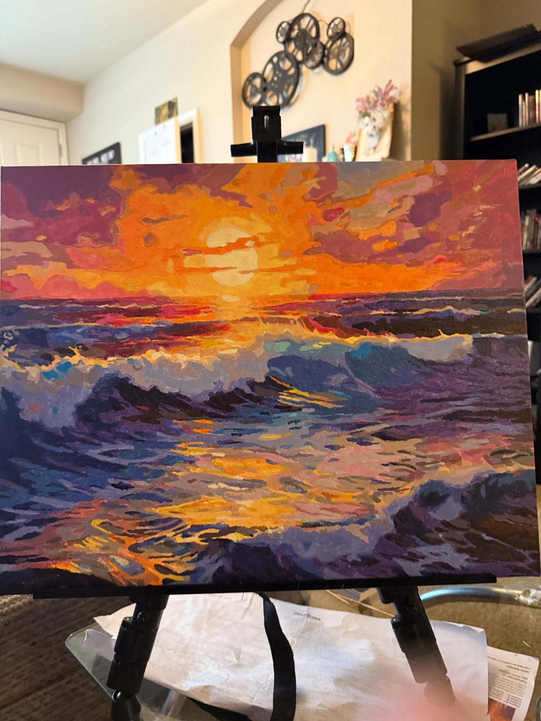 Customer photo review of Harmony Of Sunset