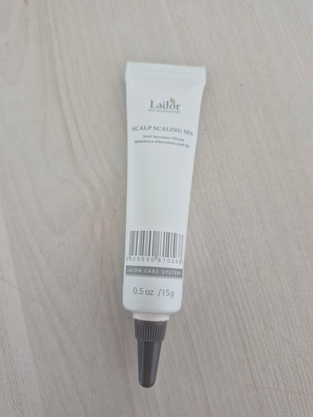 Customer photo review of Pīlings galvas ādai Lador Scalp Scaling Spa Ampoule
