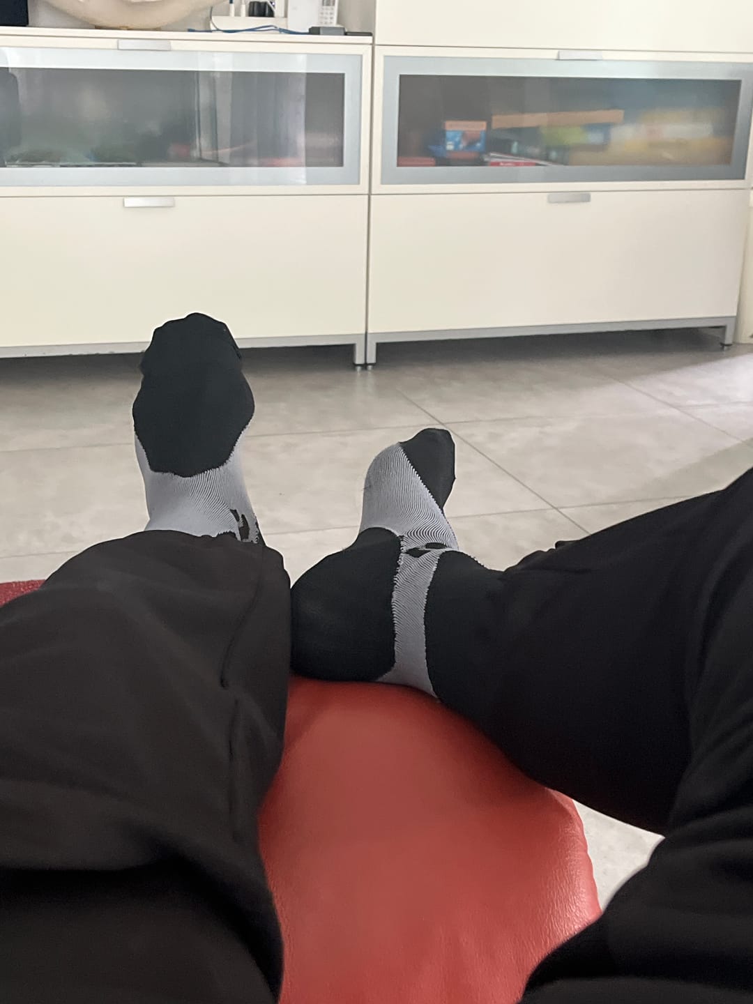 Customer photo review of VitalFlow™️ farbenfrohe Kompressionssocken