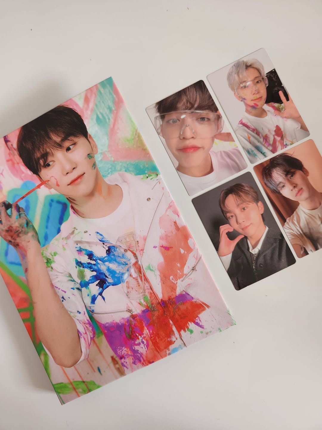 Customer photo review of SEVENTEEN - 4TH FULL ALBUM FACE THE SUN (CARAT VER.)