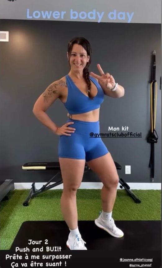 Customer photo review of STYLEFLEX SHORTS LEGGINGS