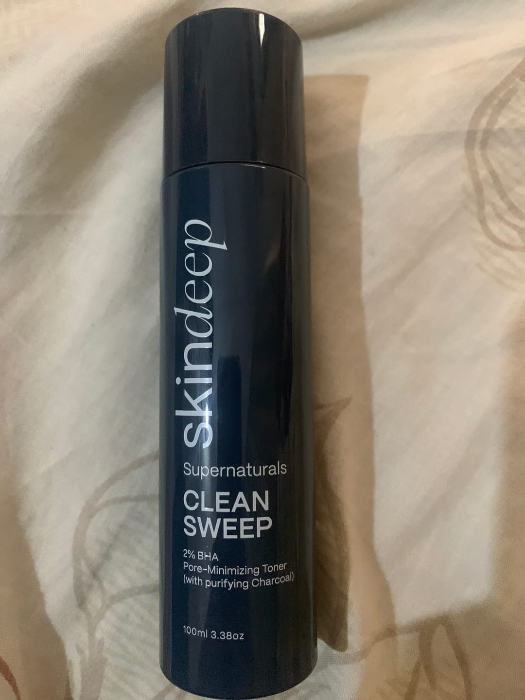 Customer photo review of CLEAN SWEEP - 2% BHA Pore-Minimizing Toner (w/ purifying Charcoal)