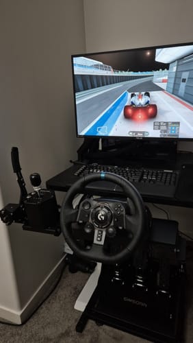Customer photo review of SIMSONN PC USB 6+R H Simulator Gear Shifter