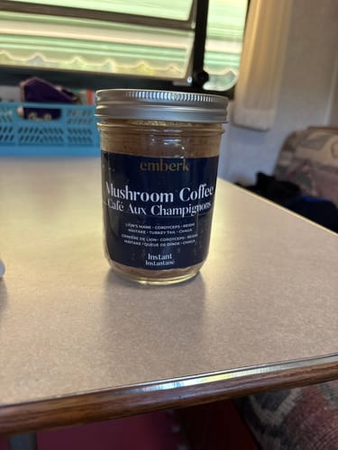 Customer photo review of Mushroom Coffee