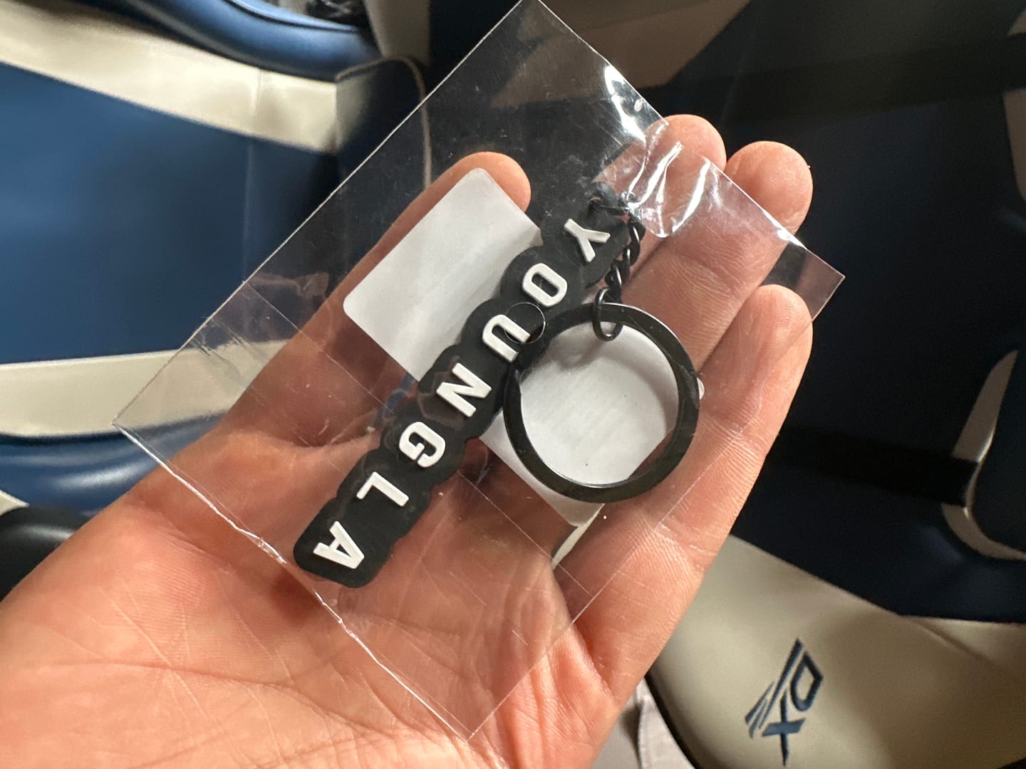 Customer photo review of 931 YoungLA Keychains