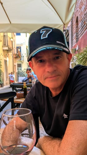 Customer photo review of Black & Blue, Davey Todd Cap
