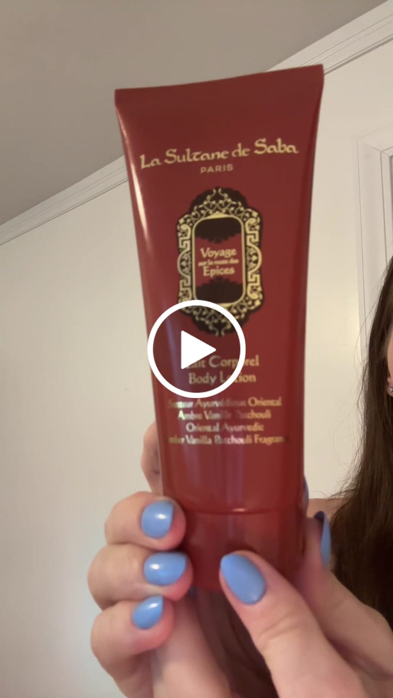 Customer video review of Body Lotion - Ayurvedic Treatment - Amber Vanilla Patchouli Journey To The Spices Route