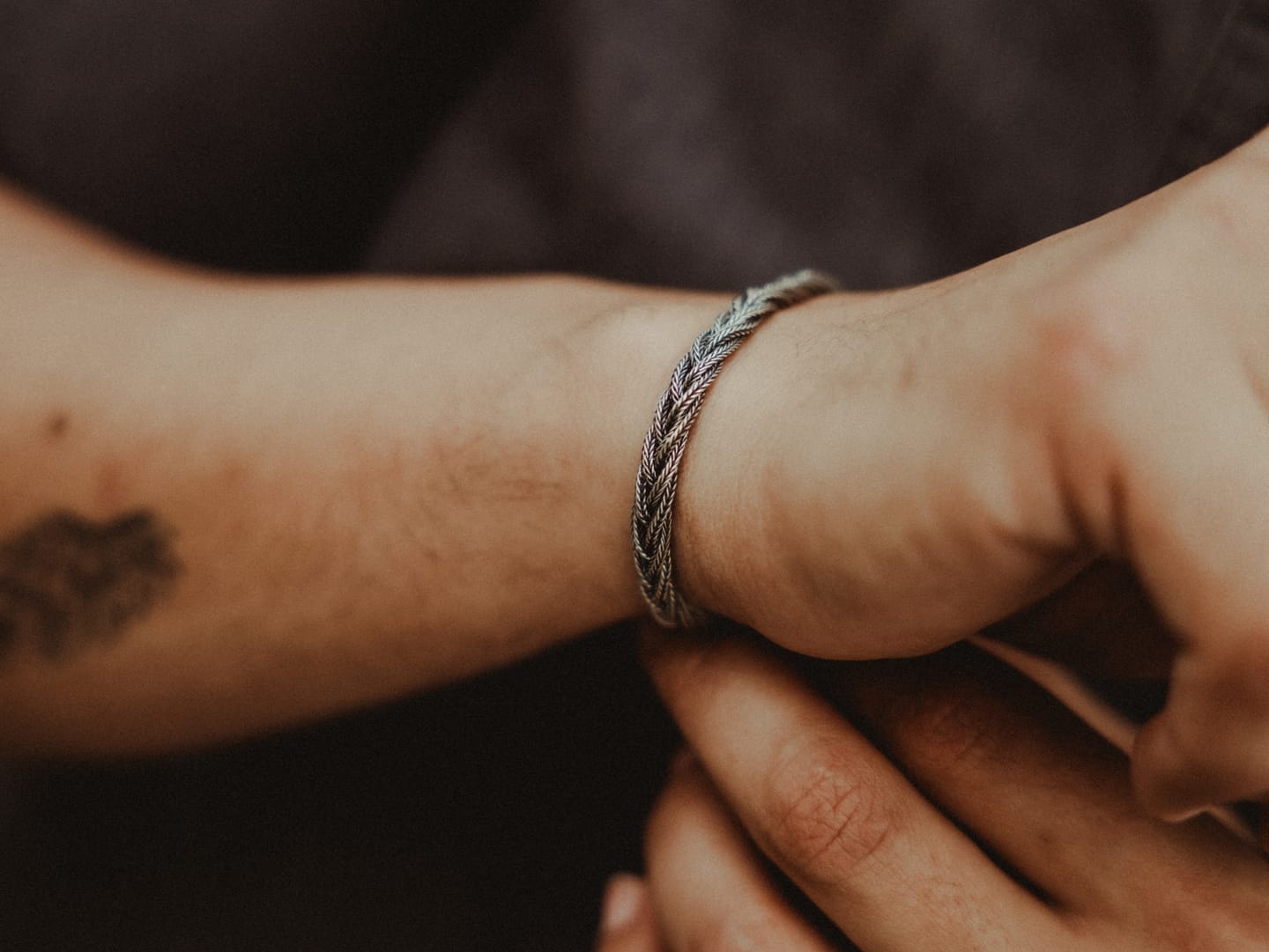 Customer photo review of WOVEN VIKINGS. - 925 STERLING SILVER