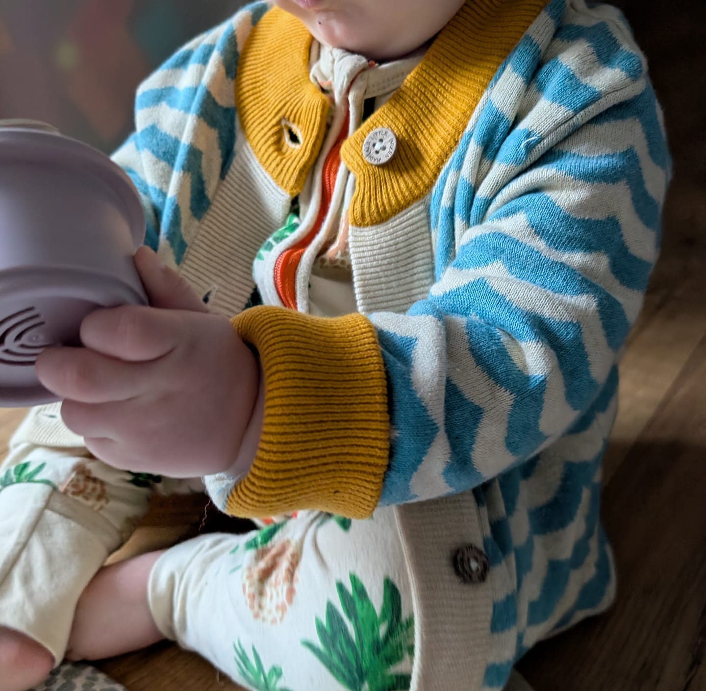 Customer photo review of From One To Another Sail Away Knitted Cardigan