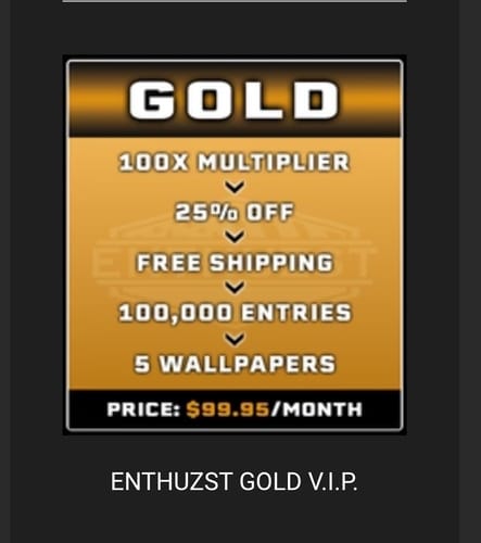 Customer photo review of ENTHUZST GOLD V.I.P.