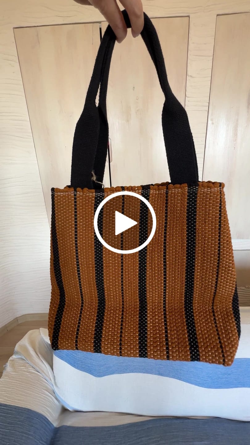 Customer video review of Trinity Tote Bag - Camel