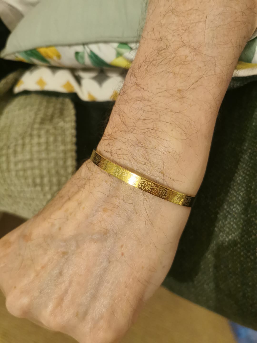 Customer photo review of Ayatul Kursi Cuff