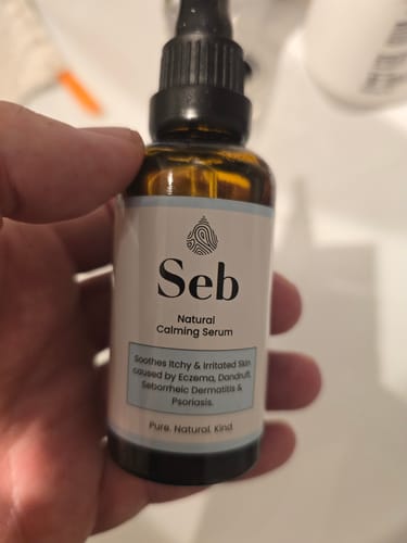 Customer photo review of Seb Natural Calming Serum