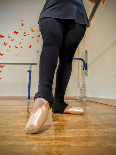 Customer photo review of Ballet Tights Convertible - Black
