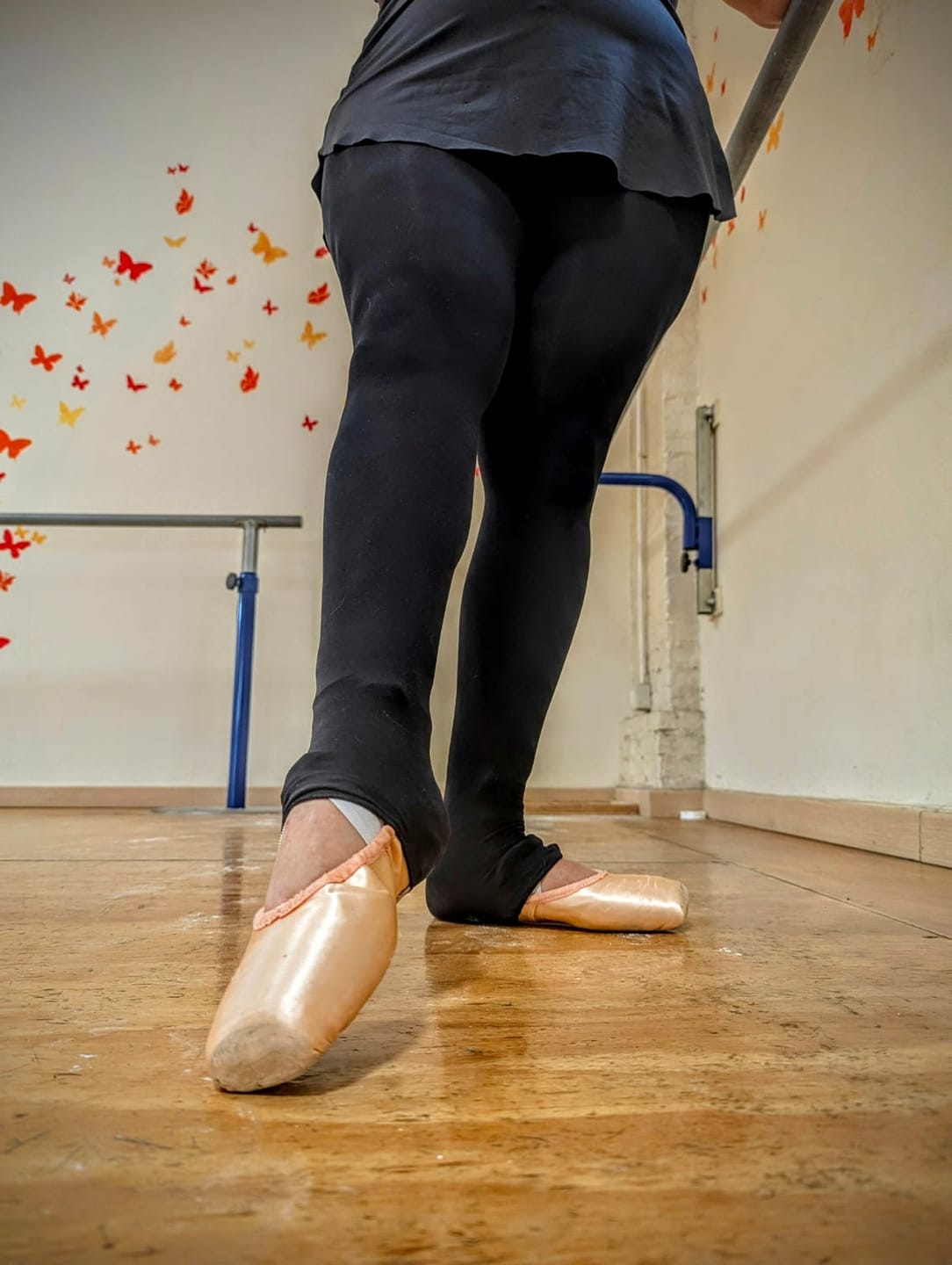 Customer photo review of Ballet Tights Convertible - Black