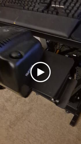 Customer video review of Simsonn VAM Pro Linear Motor -  the Pedals Haptic Reactor for Vibration Feedback