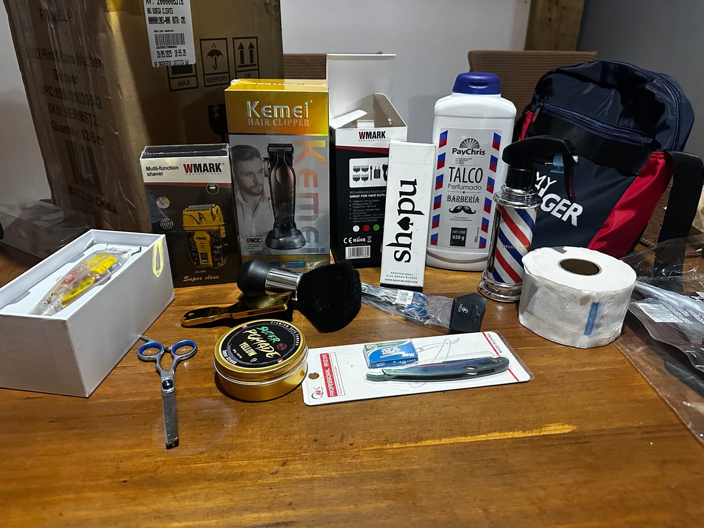 Customer photo review of Combo Todo en Uno - Inicia tu Barbería