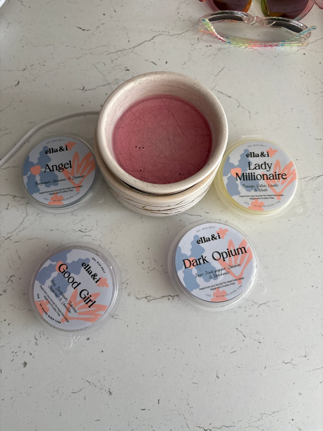 Customer photo review of Perfume Gel Melt Bundle