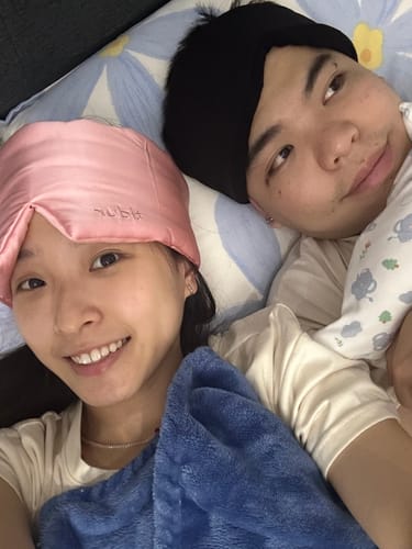 Customer photo review of Deep Sleep Mask