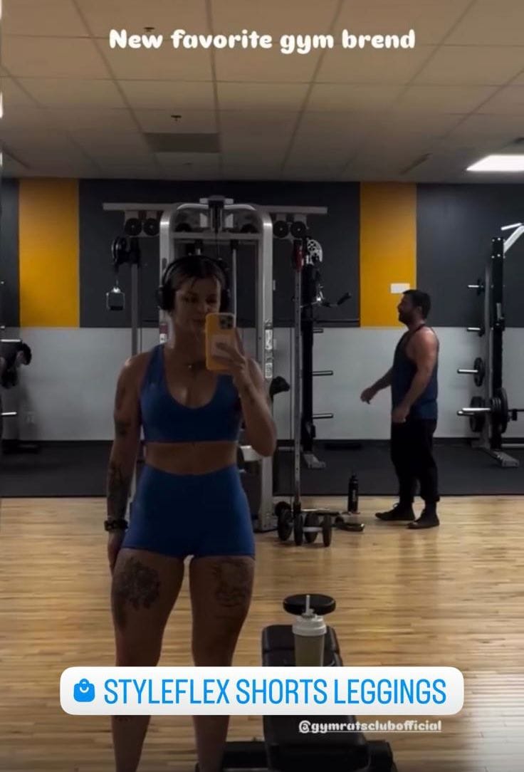 Customer photo review of STYLEFLEX SHORTS LEGGINGS