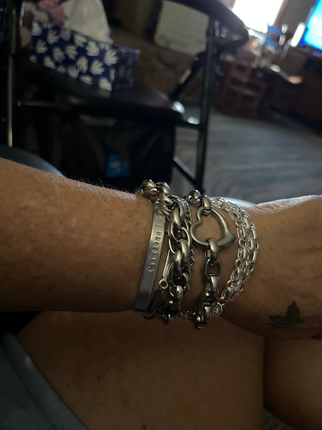 Customer photo review of Audra Bracelet Stack