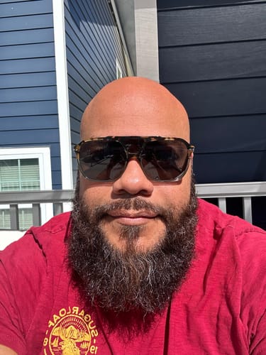 Customer photo review of Beard Care Kit